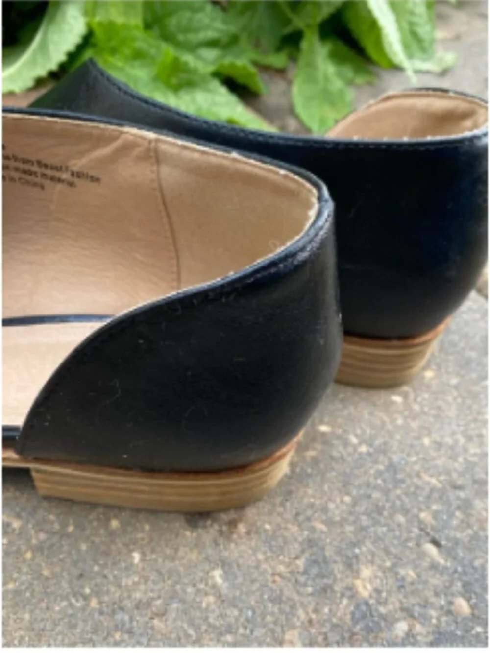 Beast Fashion Pointed-Toe Mules — Black, Size 9 — Summer Sale